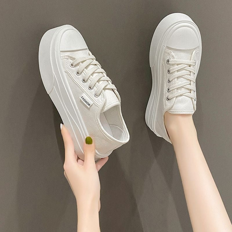 Men’s Casual Canvas Sneakers Non‑slip Comfort Walking Shoes