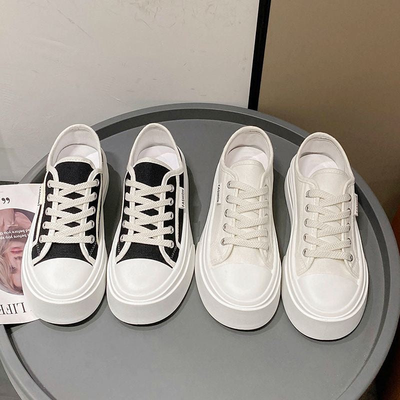 Men’s Casual Canvas Sneakers Non‑slip Comfort Walking Shoes