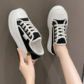 Men’s Casual Canvas Sneakers Non‑slip Comfort Walking Shoes